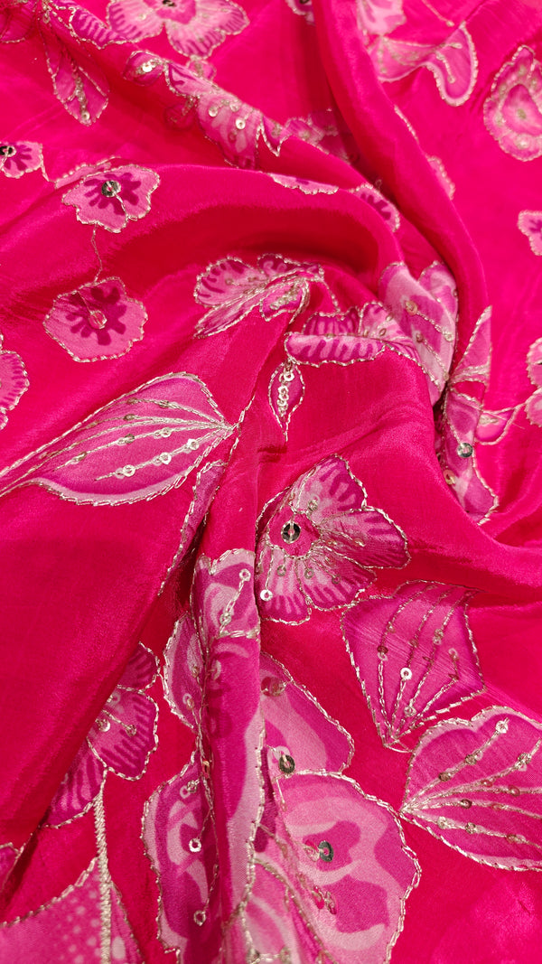 Crepe Embroidery(1427)