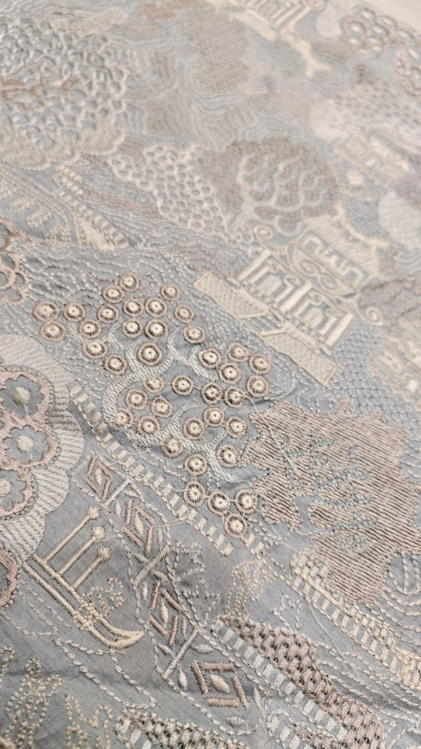 Mulberry Tussar Embroidery(1438)