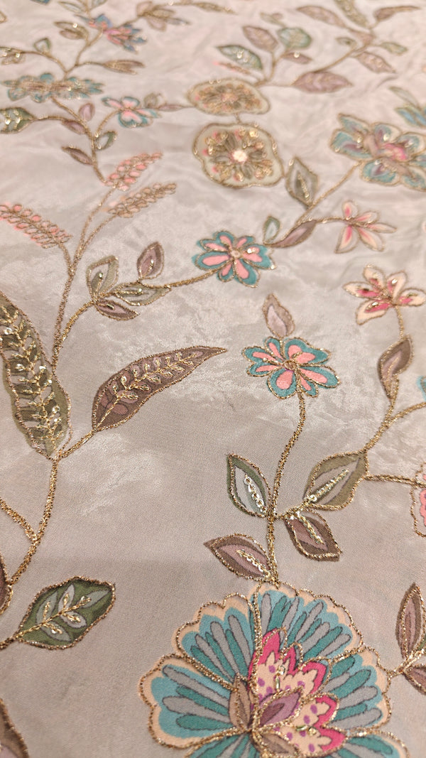 Crepe Embroidery(1545)