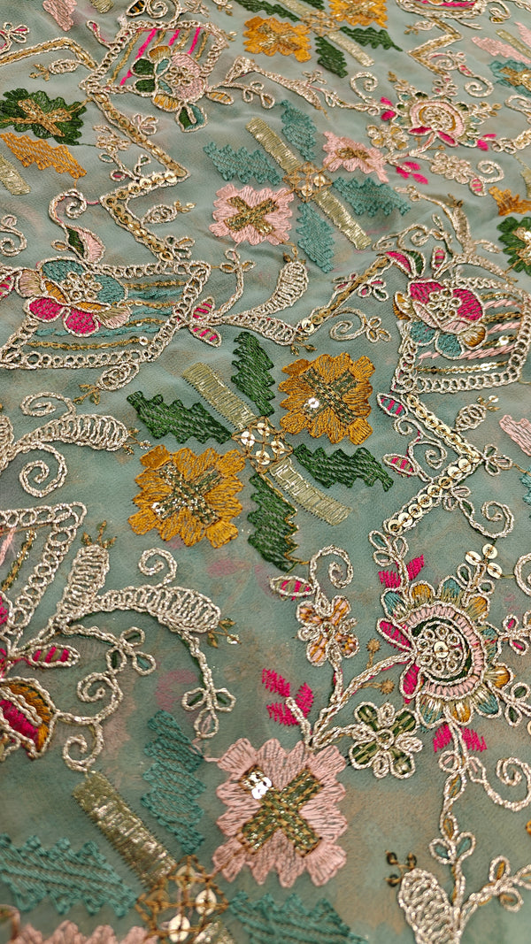 Georgette Embroidery(1594)