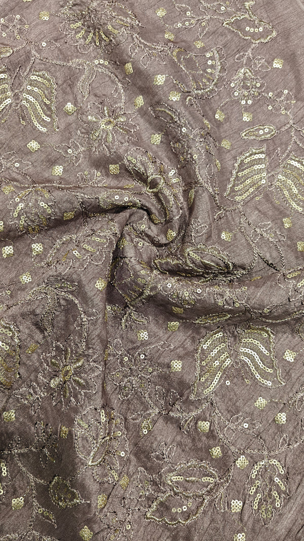 Light Purple Mulberry Tussar — 0.50 m Cut Piece (#2095)