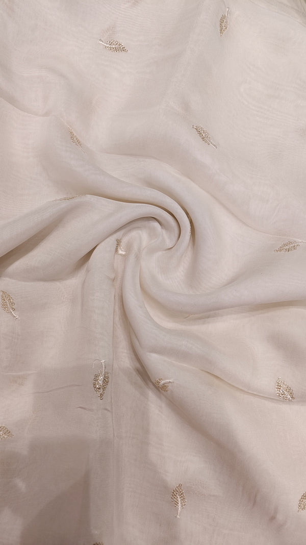 White Silk Organza (2037)