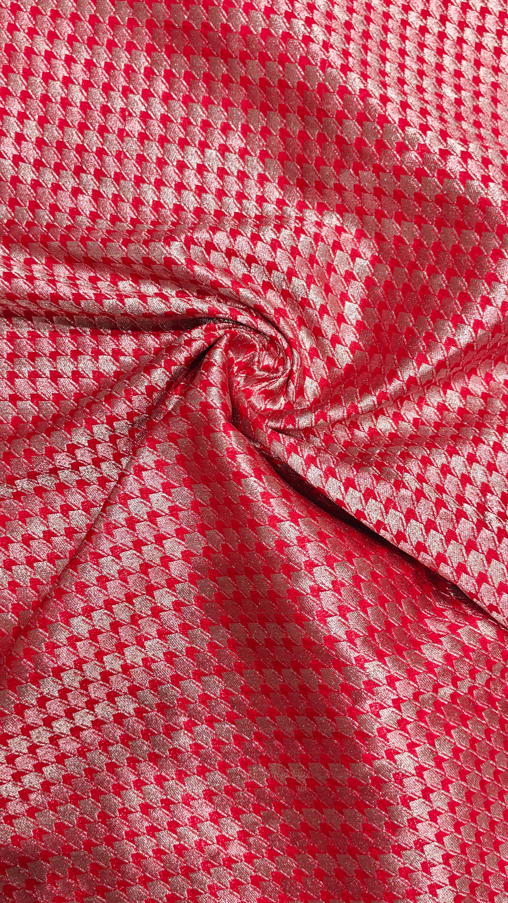Red Banarasi — 0.60 m Cut Piece (#2091)