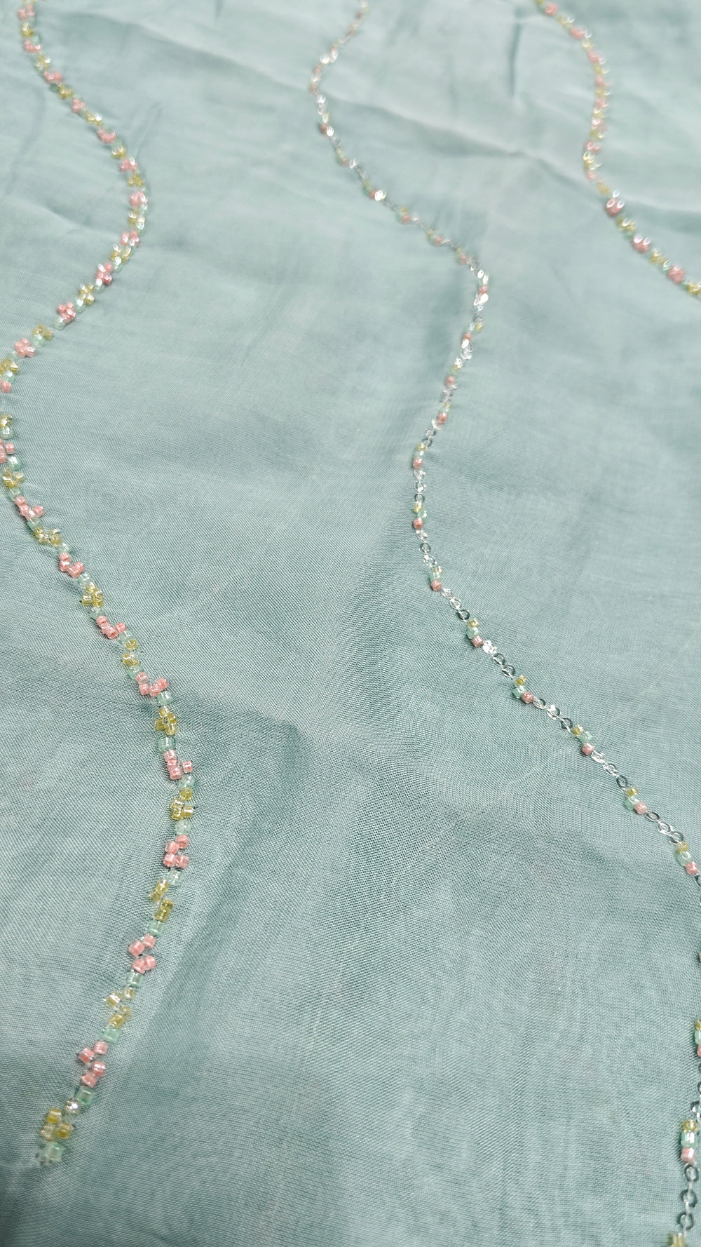 Silk Organza Embroidery(1195)