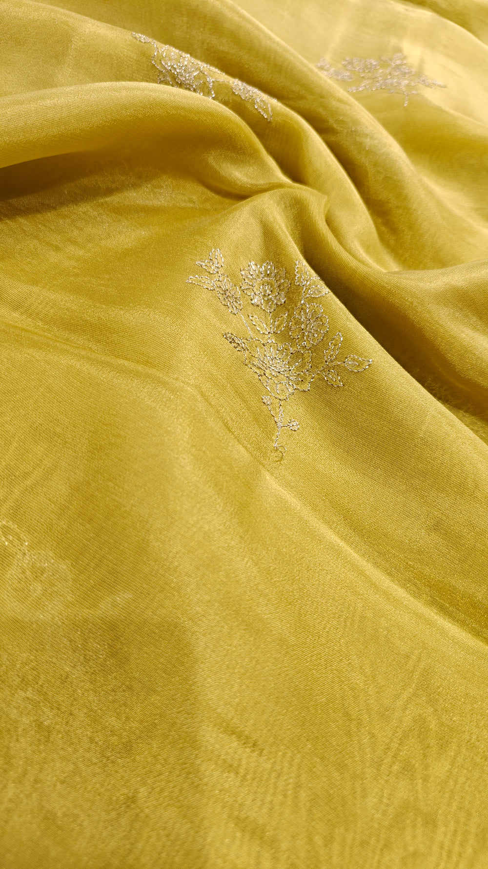 Tissue Organza Embroidery(1383)