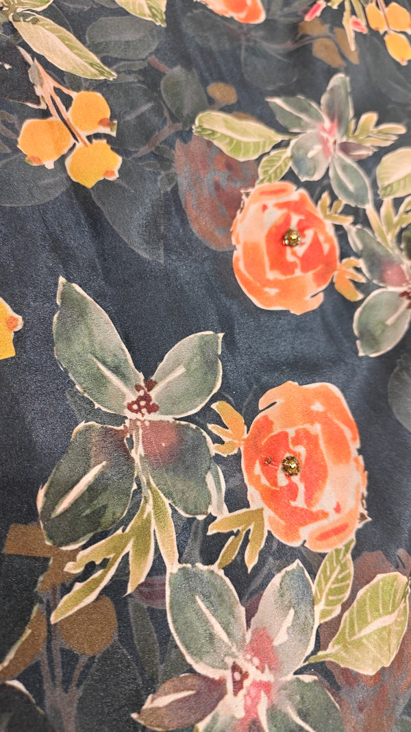 Embroidered Fabric Cut Pieces