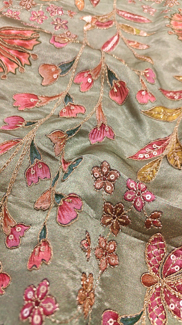 Tissue Gaji Embroidery (1952)