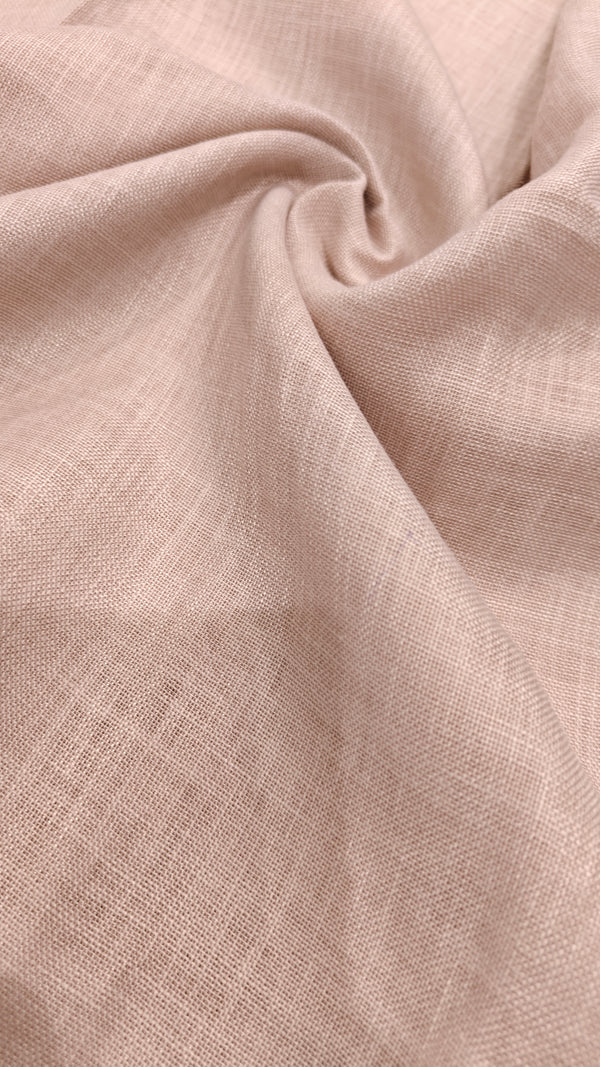 Dusty Pink Linen — 1.15 m Cut Piece (#2014)