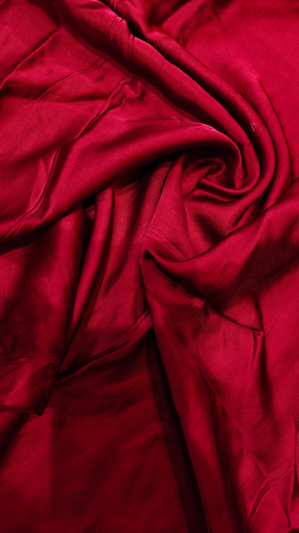 Red Fuji Tussar — 1.20 m Cut Piece (#2064)