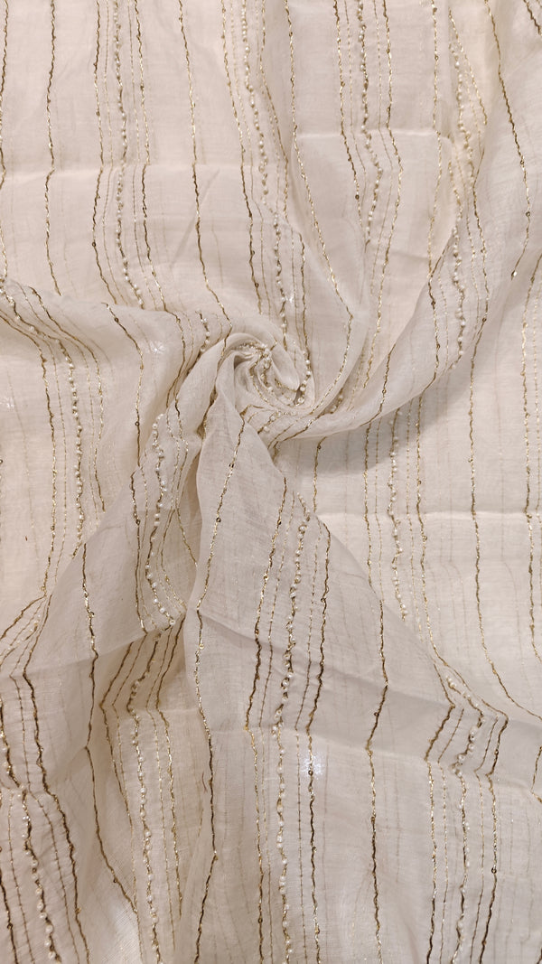 Pure Chanderi — 1.30 m Cut Piece (#2080)