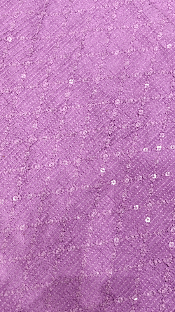 Embroidered Soft Tussar — 1.60 m Cut Piece (#1981)