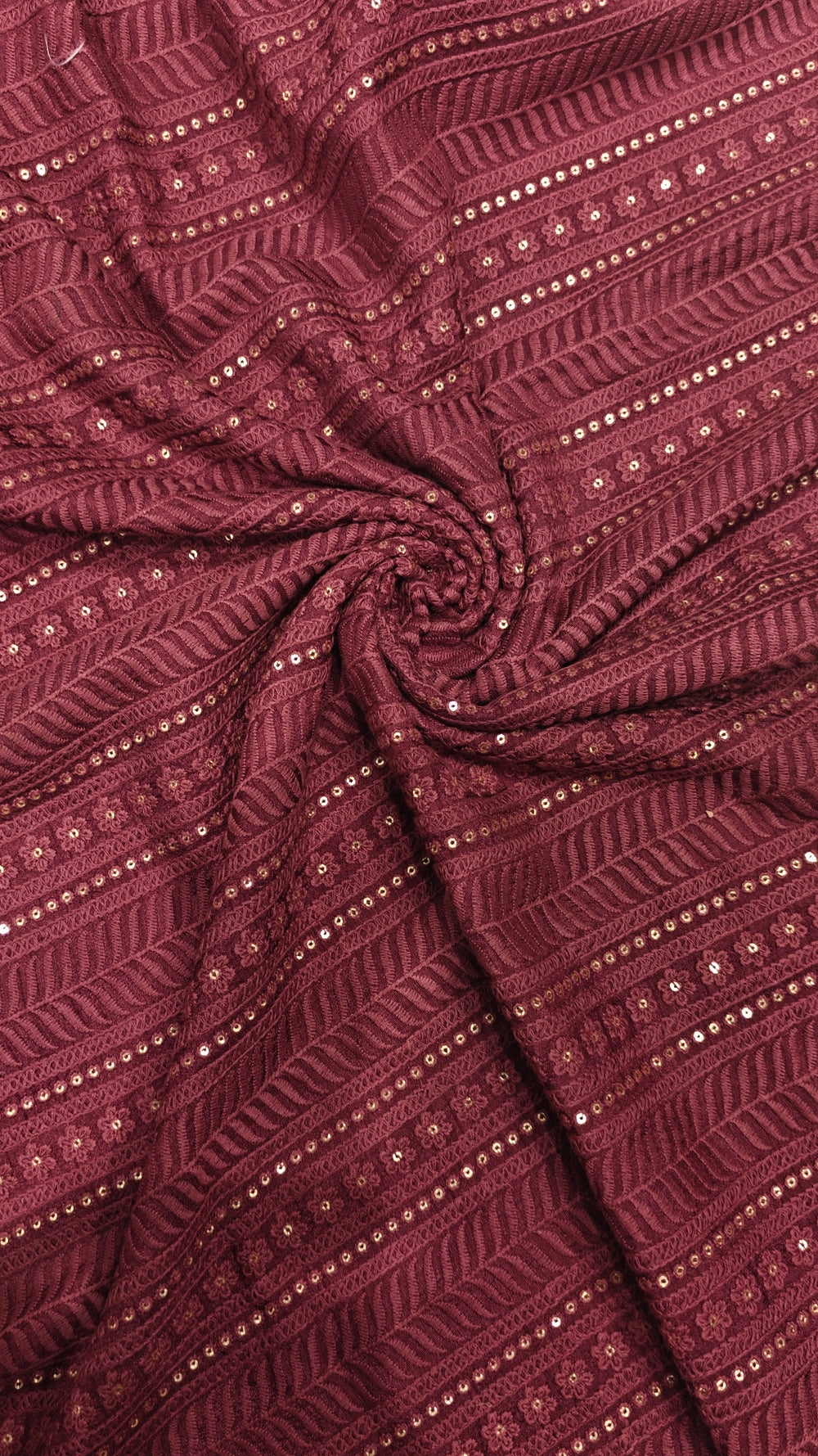 Maroon Mulberry Tussar (1982)