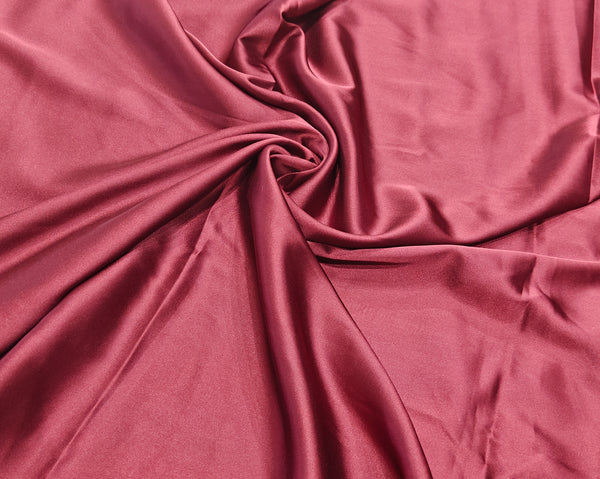 Brown Silk Satin — 1.35 m Cut Piece (#2025)