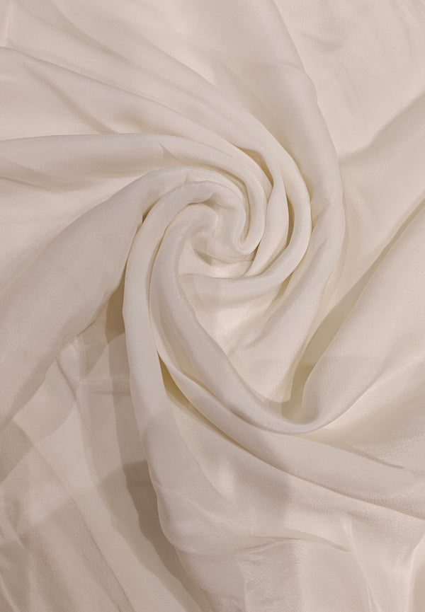 White Crepe — 1.80 m Cut Piece (#2065)