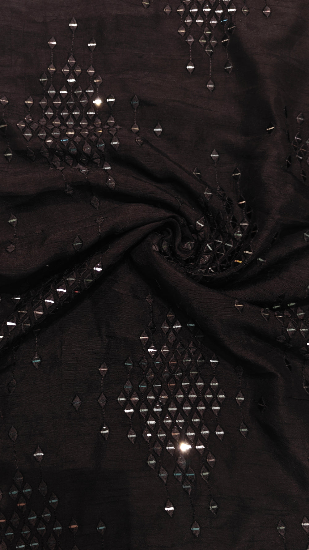 Black Mulberry Tussar — 0.60 m Cut Piece (#2097)